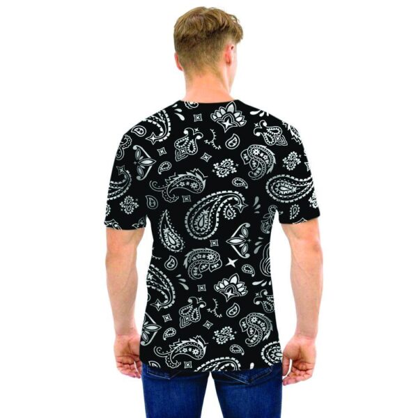 Black Bandana Men T Shirt