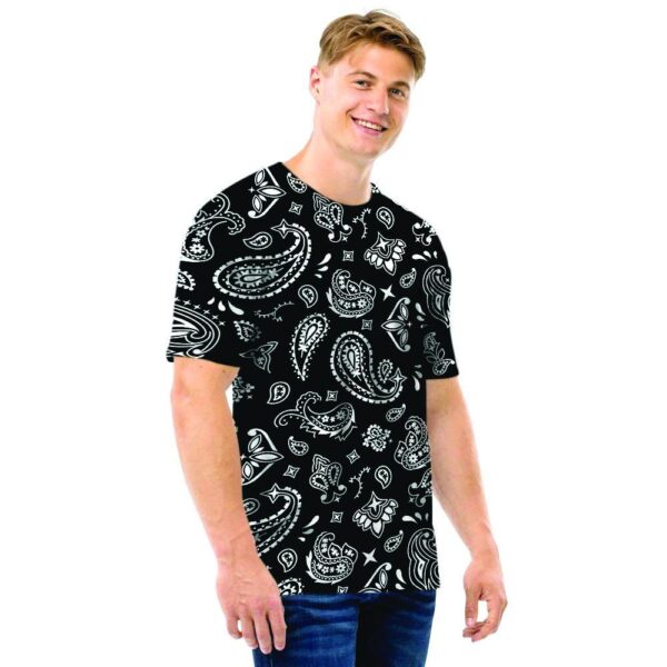 Black Bandana Men T Shirt