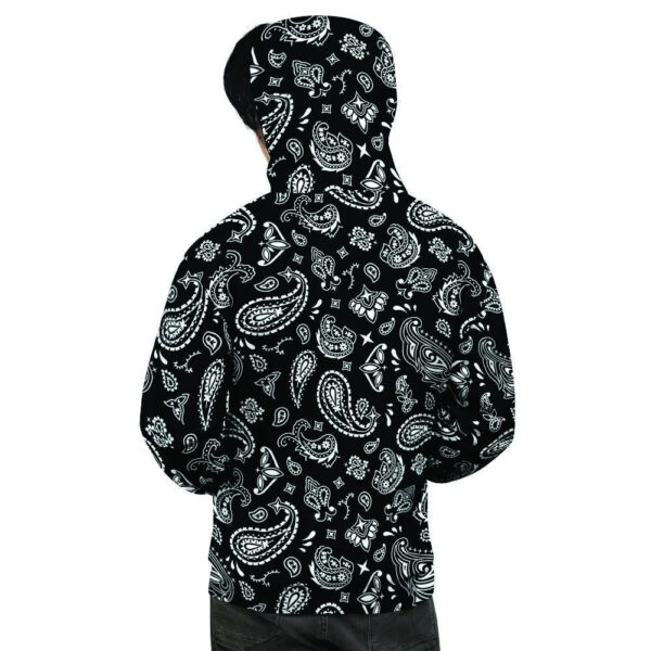 Black Bandana Men’s Hoodie