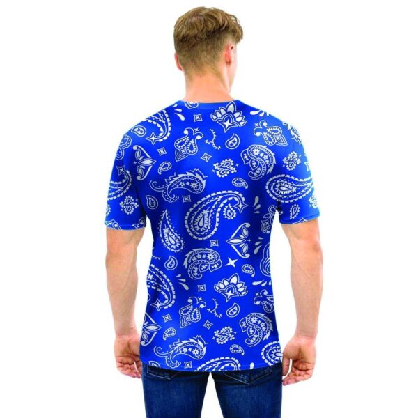 Blue Bandana Men T Shirt