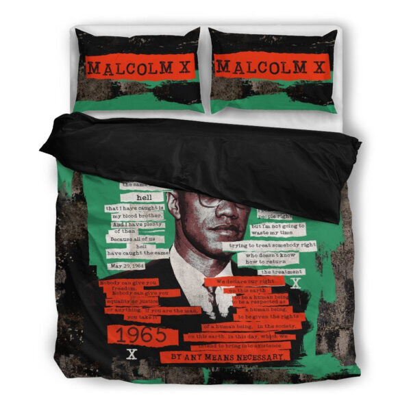 Malcolm X – Pillow & Duvet Covers Bedding Set