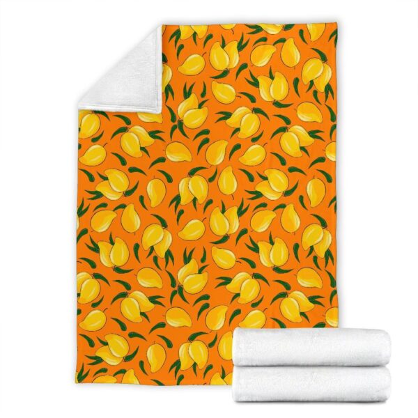 Mango Pattern Print Blanket