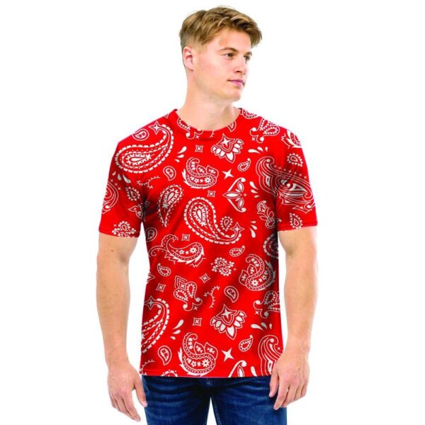 Red Bandana Men T Shirt