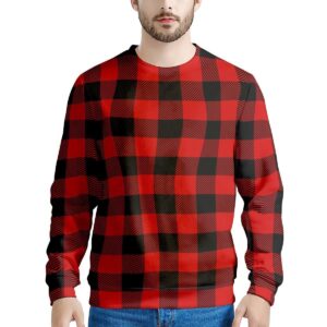 Red Plaid Mens Sweatshirt 32d39c1d 1756 41e9 9eaf d60944833886