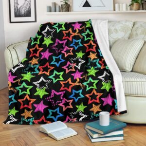 Star Colorful Pattern Print Blanket 9b88c6b1 e1ea 45f2 932c e3c2254754ee