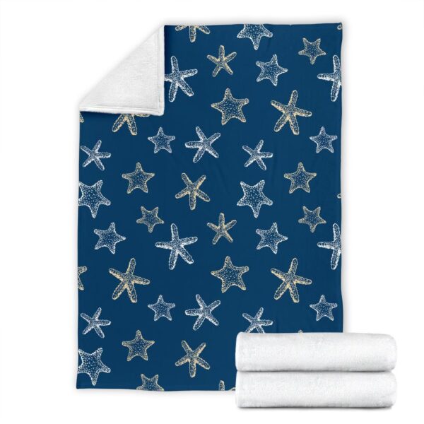 Starfish Pattern Print Blanket