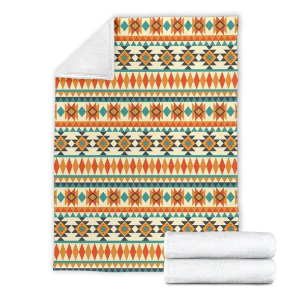 Tribal Native American Aztec Indians Navajo Print Blanket